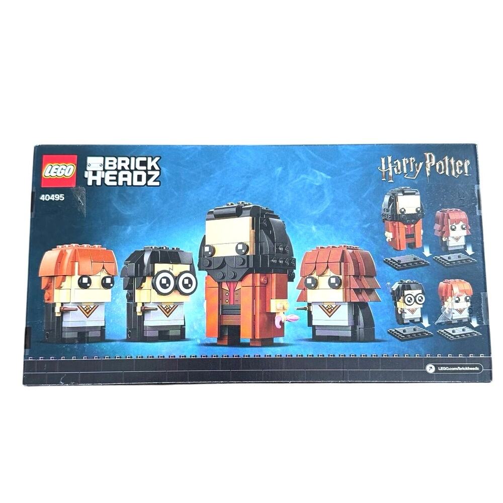 New in sealed box Lego Brick Headz Harry Hermione Ron Hagrid 40495 - Picture 5 of 5